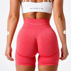 NVGTN candy apple contour shorts